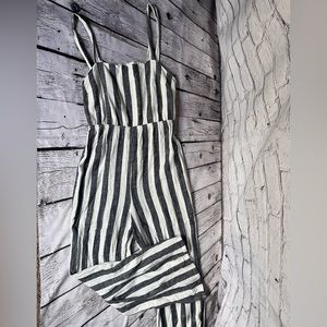 Forever 21 Linen Jumpsuit